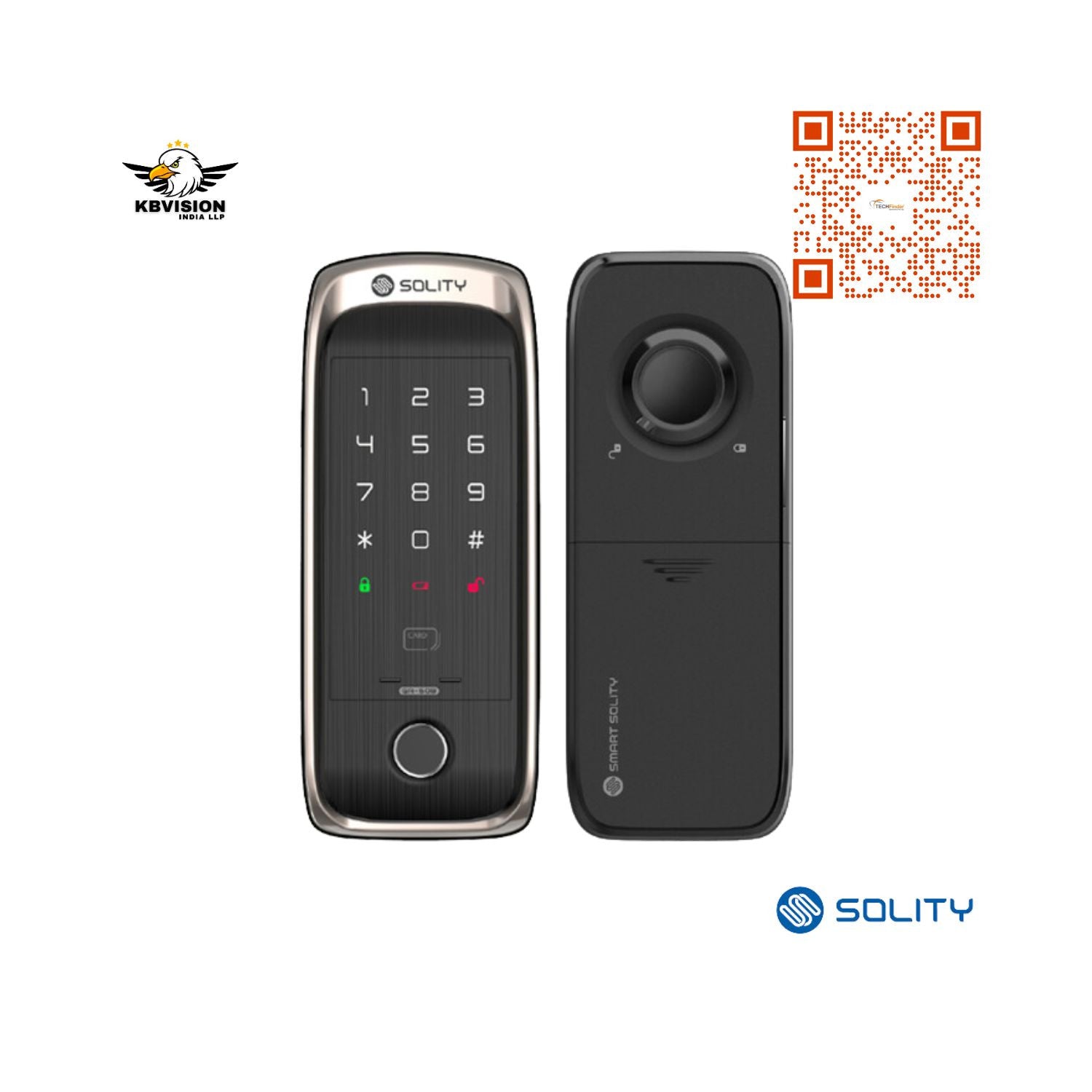 Solity GA-60B Premium Fingerprint Lock for Sliding or Sash Door Solity GA-60B Premium Fingerprint Lock for Sliding or Sash Door